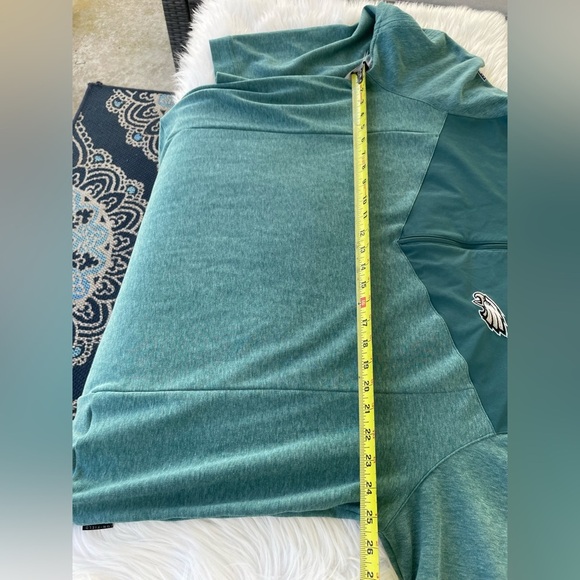 🦅NFL Philadelphia Eagles Men’s 1/4 Zip Pullover - XL - Picture 11 of 14